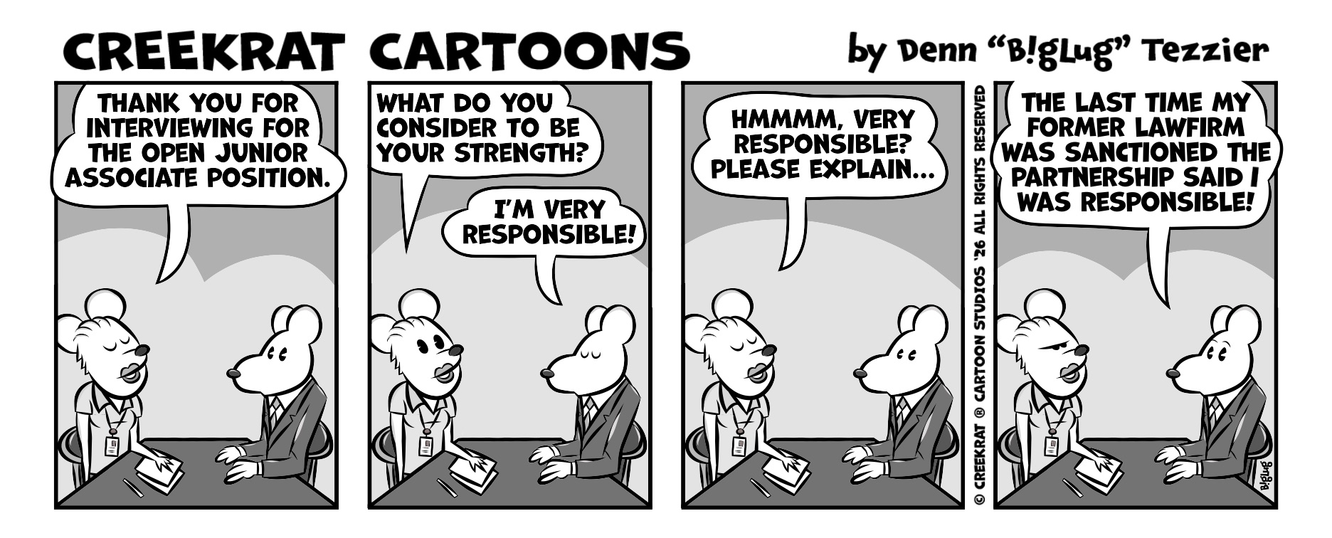 CreekRat comic strip dated 2026-04-22